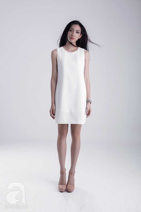 váy trắng