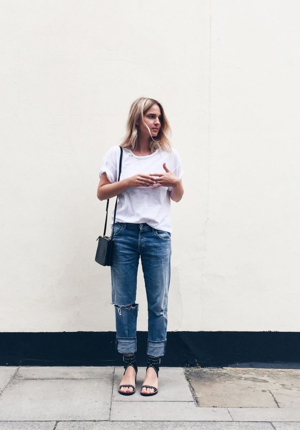 Quần boyfriend jeans