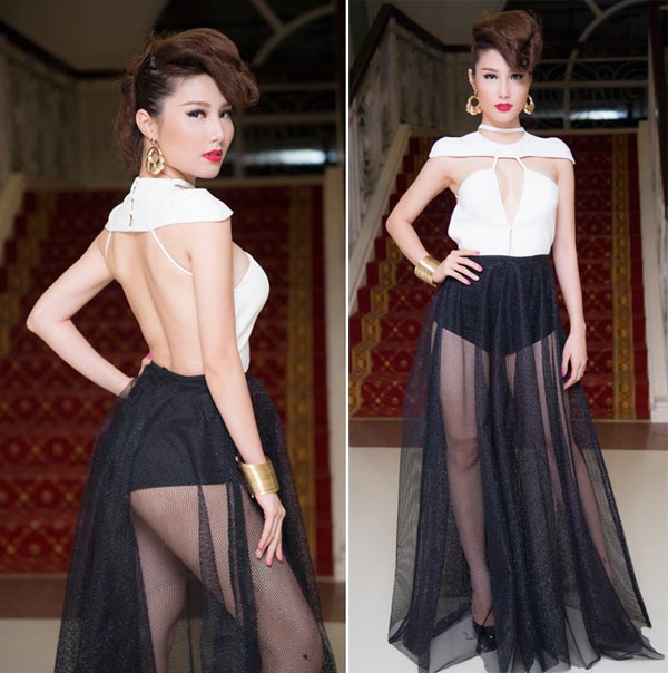 Những chiếc váy khó có thể gọi là váy của sao Việt