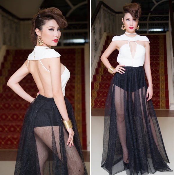 Những chiếc v&aacute;y kh&oacute; c&oacute; thể gọi l&agrave; v&aacute;y của sao Việt