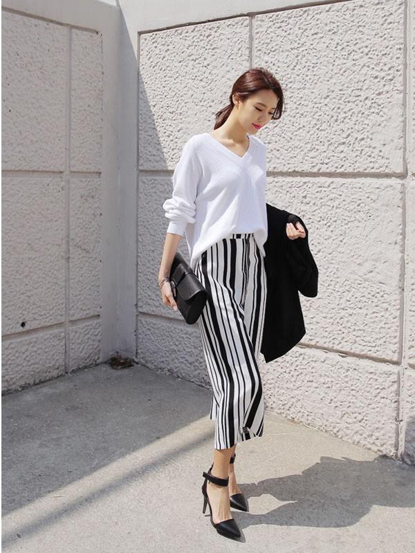 Những combo mùa thu tôn dáng cho nàng thấp bé Những combo mùa thu tôn dáng cho nàng thấp bé