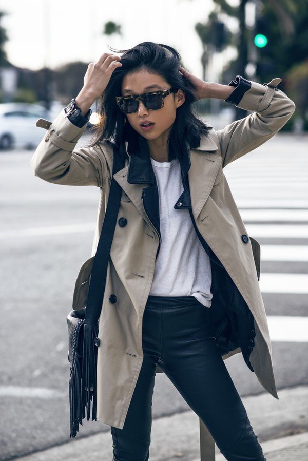 &Aacute;o trench coat