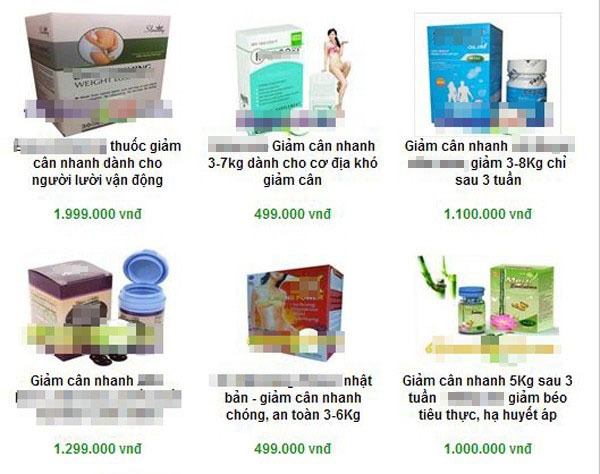 Đồ giảm b&eacute;o tr&ecirc;n mạng - Giảm c&acirc;n hay giảm... khỏe? 1