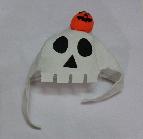 Cách may mũ bí ngô cho con dự tiệc Halloween 11