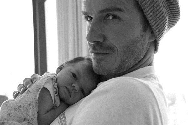 Những khoảnh khắc làm bố ngọt lịm tim của David Beckham 2