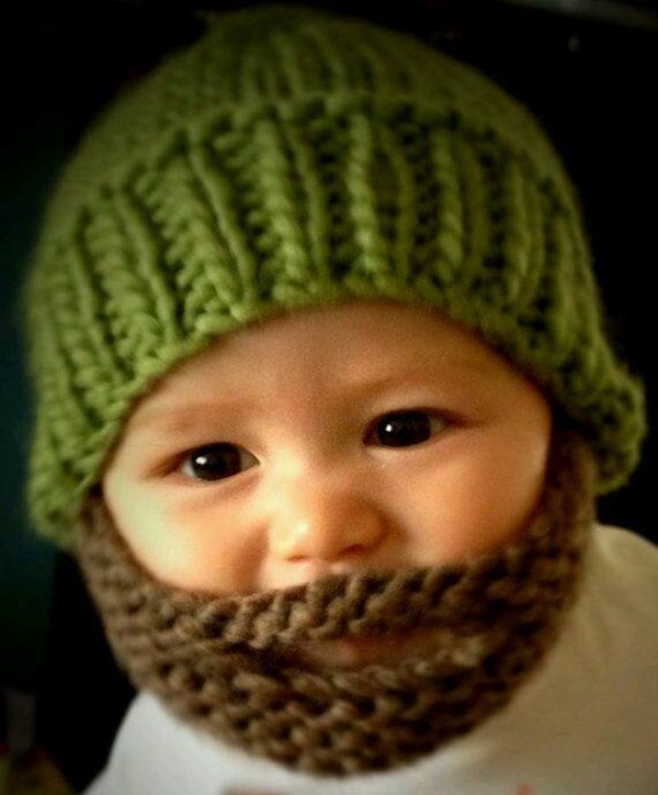 Những chiếc mũ len móc dễ thương mẹ nên sắm cho bé 11