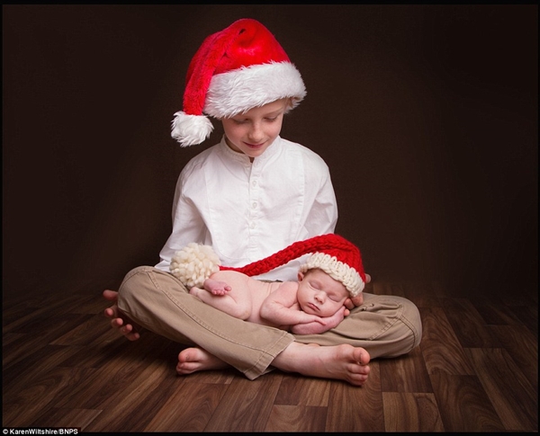 Ngắm bộ ảnh bé sơ sinh đón Giáng Sinh đẹp như thiên thần 8