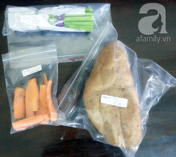 Giúp mẹ cho con ăn dặm BLW trữ đông thực phẩm khi phải đi làm 2
