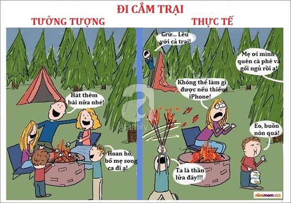 Tưởng tượng v&agrave; thực tế phũ ph&agrave;ng khi l&agrave;m mẹ 5
