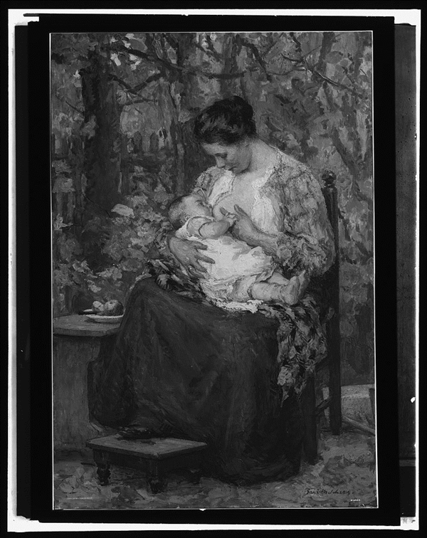 Đẹp ngỡ ngàng bộ ảnh cho con bú chụp từ những năm 1900   11