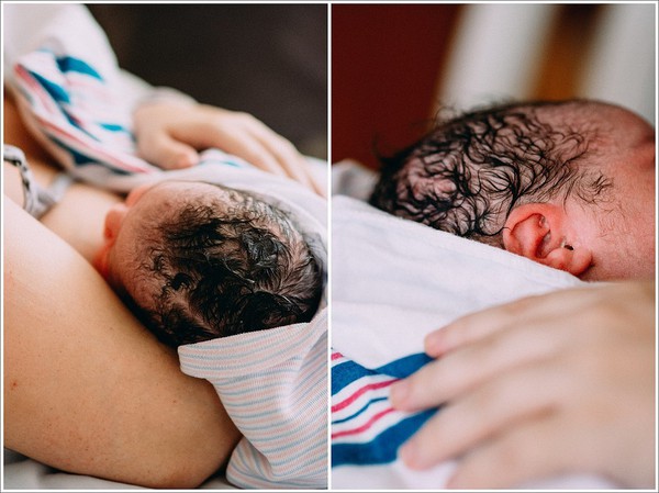 Bộ ảnh chân thực về ca sinh nở lần thứ 4 của một bà mẹ trẻ 28
