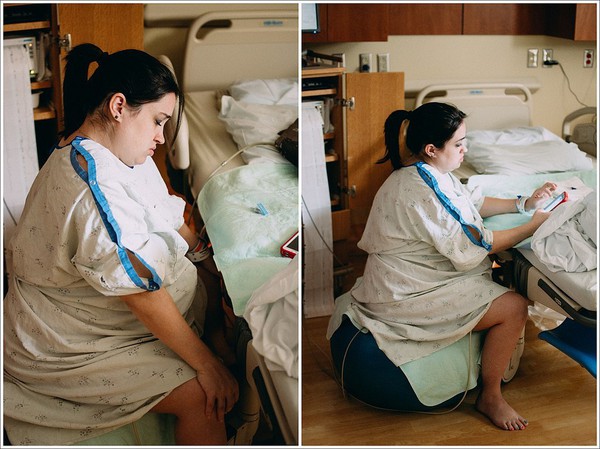 Bộ ảnh chân thực về ca sinh nở lần thứ 4 của một bà mẹ trẻ 4