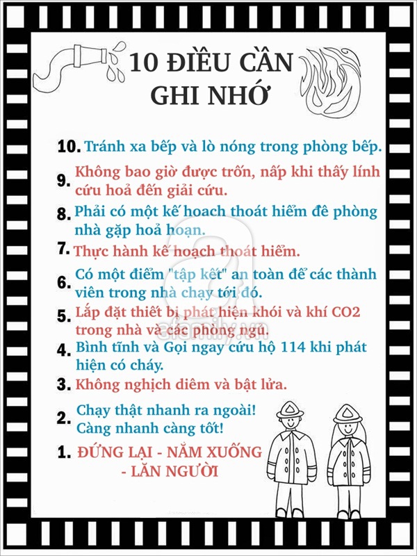 Những kỹ năng thoát hiểm cực cần thiết bố mẹ phải dạy con 9