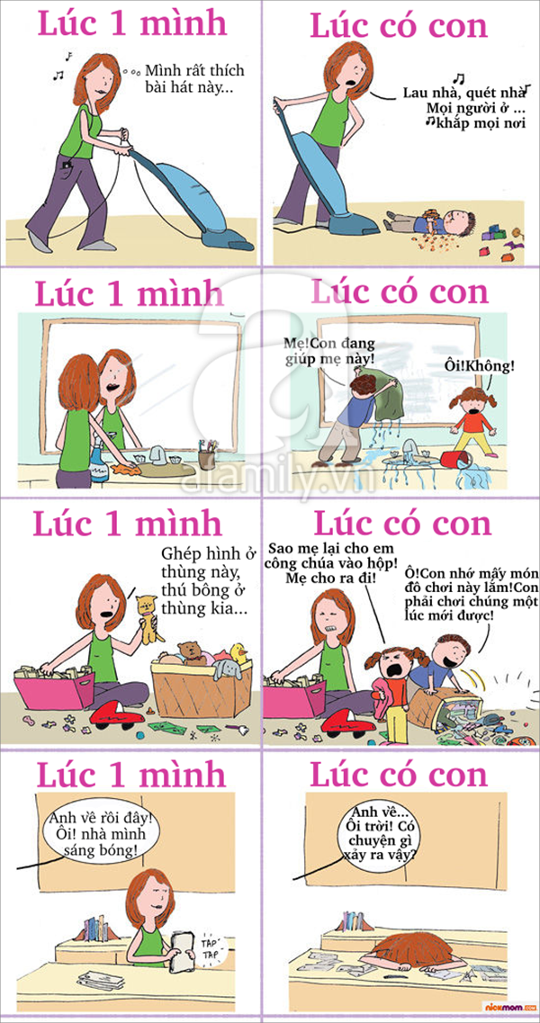 Thay đổi khi làm mẹ 1