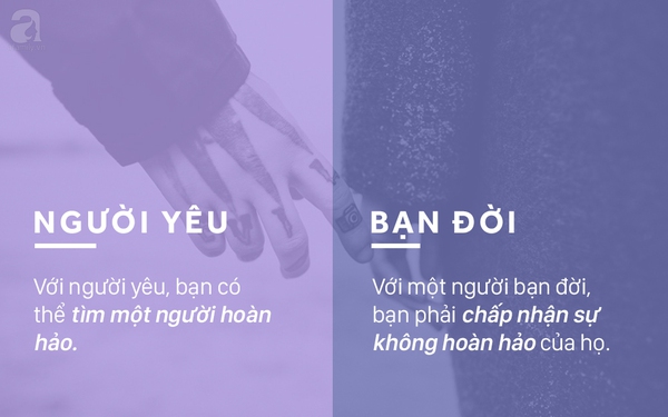 khác biệt bạn trai và bạn đời