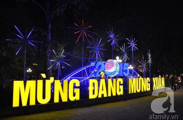 Hà Nội - Sài Gòn lung linh, rực rỡ trước thềm năm mới 2015 5