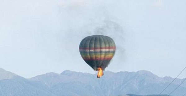 Công khai hình ảnh khinh khí cầu bốc cháy khiến 11 người thiệt mạng ở New Zealand 2