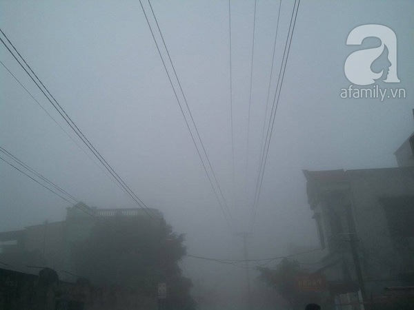 Thanh Hóa: Sương mù dày đặc, xe cộ phải bật đèn pha giữa ban ngày 5