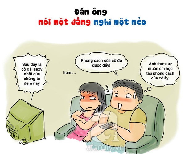 H&agrave;i hước chuyện đ&agrave;n &ocirc;ng n&oacute;i 1 đằng, nghĩ một nẻo! 8