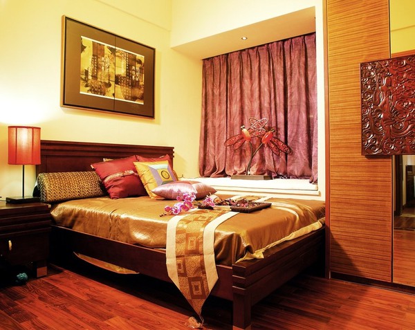 Thiết kế phòng ngủ theo phong cách Á Đông 5