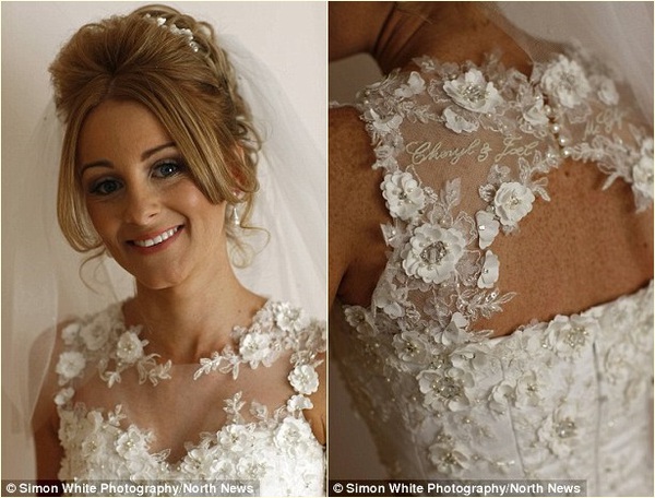 Chiếc váy cưới độc đáo làm từ 22.000 chiếc lông ngỗng 6