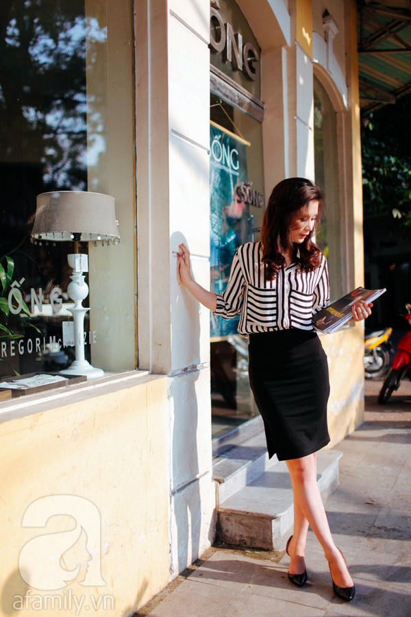 Street style dịu dàng ngày nắng của các quý cô Hà Thành 4 Street style dịu dàng ngày nắng của các quý cô Hà Thành 4