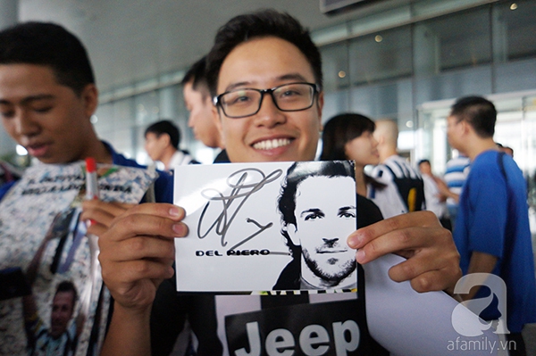 Huyền thoại bóng đá Del Piero đến thăm Việt Nam