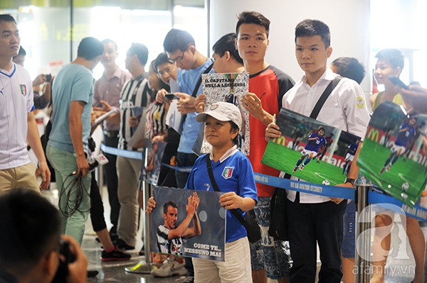 Huyền thoại bóng đá Del Piero đến thăm Việt Nam