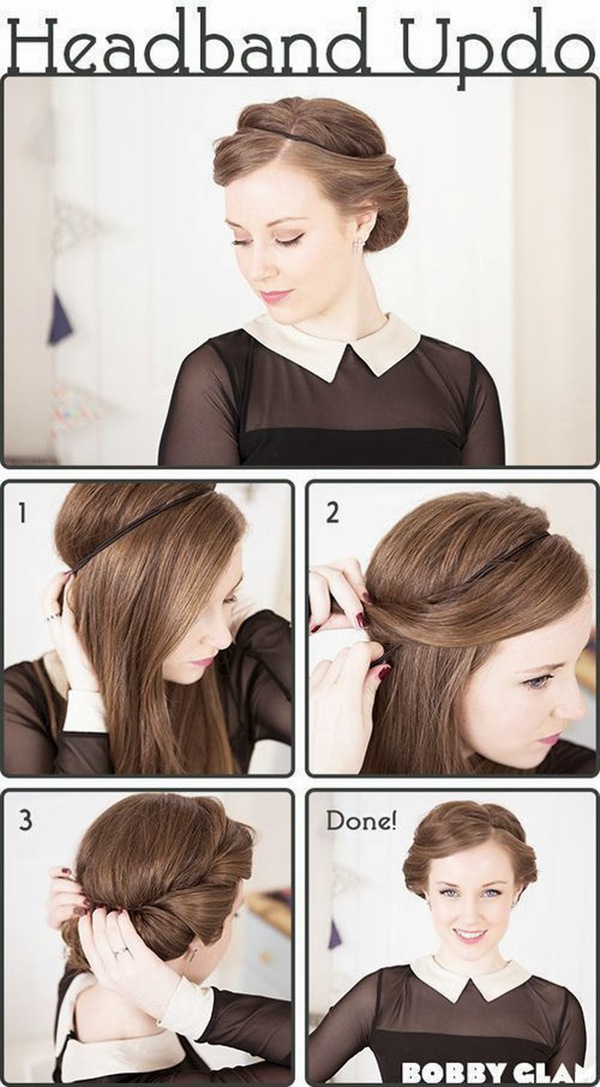 10 kiểu tóc búi sang trọng và dễ làm 24
