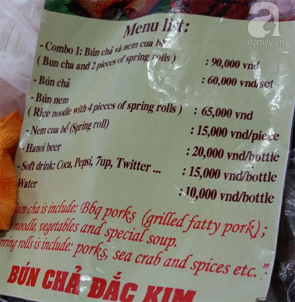 bún chả bún chả