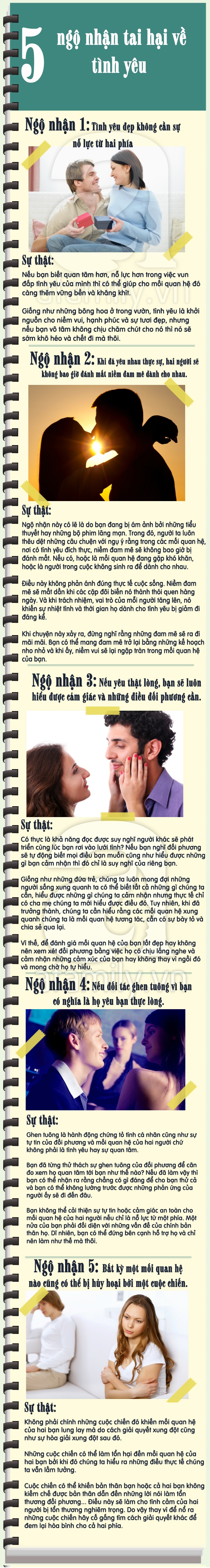5 ngộ nhận tai hại về t&igrave;nh y&ecirc;u 1
