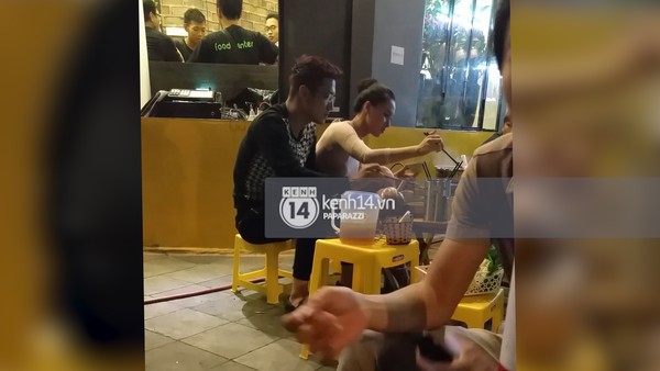 Chí Nhân bị bắt gặp ôm ấp MC Minh Hà giữa quán ăn dù đã có vợ con 6