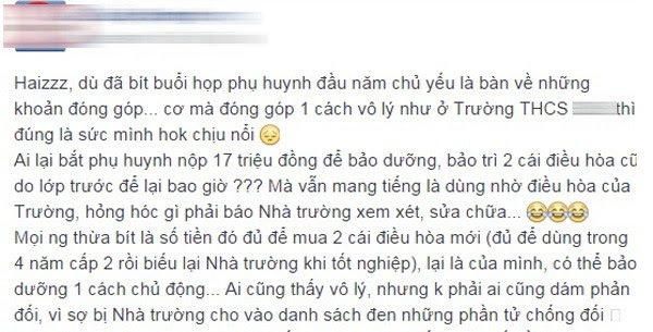 Tiền trường đầu năm học mới: Biết vô lý vẫn phải móc ví! 2