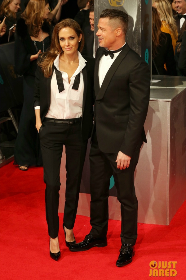 Angelina Jolie và Brad Pitt quấn quýt không rời trên thảm đỏ 2