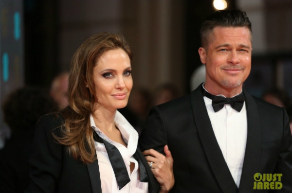 Angelina Jolie và Brad Pitt quấn quýt không rời trên thảm đỏ 3