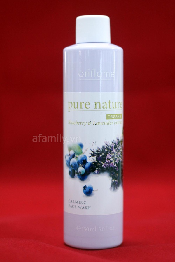 Gel rửa mặt Oriflame pure nature giúp da sạch mịn 5