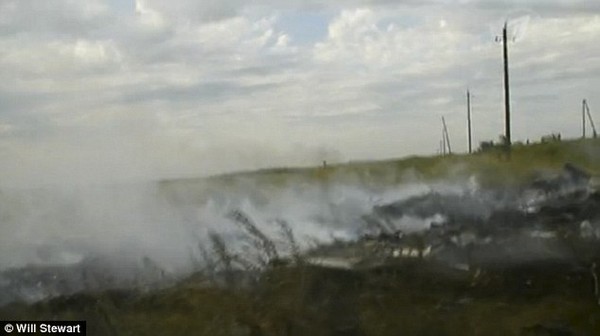 Những bức ảnh chưa từng công bố trong vụ máy bay MH17 bị bắn rơi 1