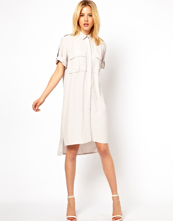 Tới công sở thanh lịch cùng 15 mẫu shirtdress với mọi mức giá  5