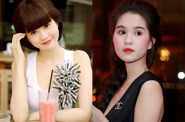 Kiều nữ Việt thay đổi thế nào với tóc mái bằng & mái dài 2 Kiều nữ Việt thay đổi thế nào với tóc mái bằng & mái dài 2