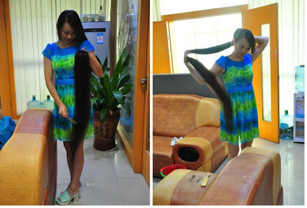 Kỷ lục chỉ có ở chị em: Tóc dài cả mét, eo thon, ngực siêu khủng 2 Kỷ lục chỉ có ở chị em: Tóc dài cả mét, eo thon, ngực siêu khủng 2