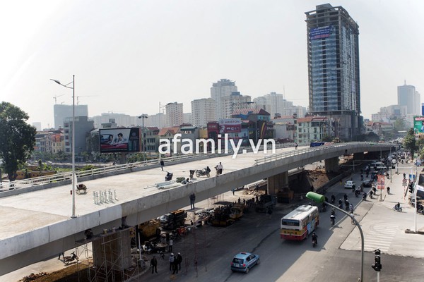 Năm 2012, 4 cầu vượt được thông xe tại Hà Nội 3