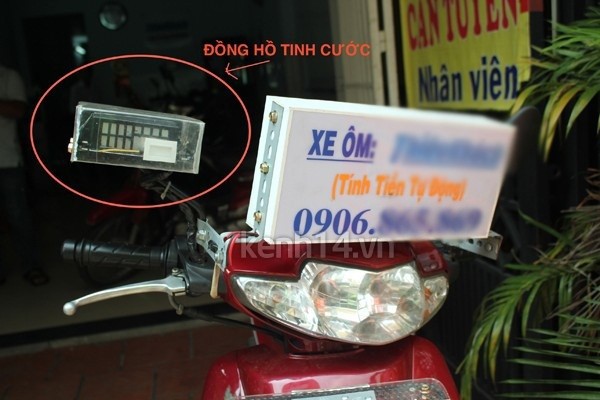Xôn xao vì xe ôm kiểu... taxi 2 Xôn xao vì xe ôm kiểu... taxi 2
