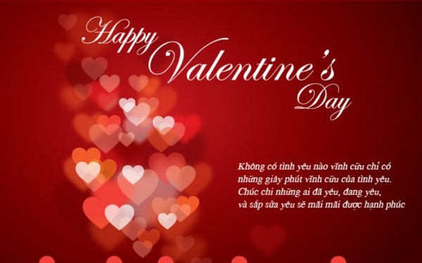 Những lời chúc ngọt ngào và lãng mạn cho ngày Valentine  2