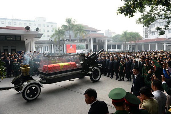 Những hình ảnh lặng người trong ngày cuối cùng tiễn đưa Đại tướng  5