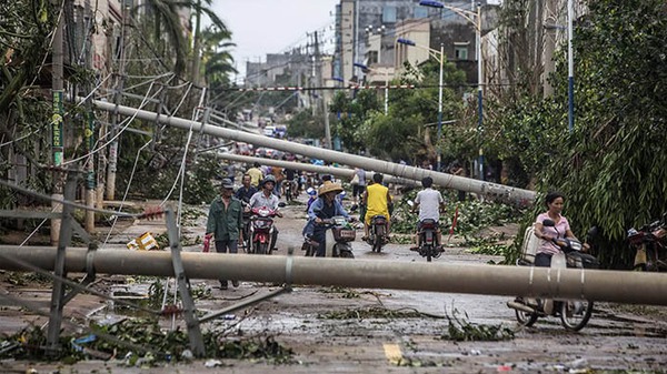 Siêu bão Rammasun khiến hơn 100 người thiệt mạng 1