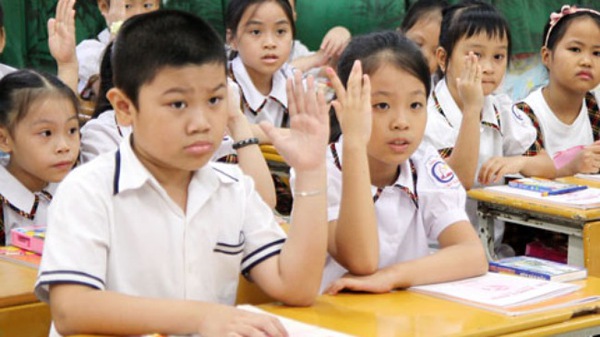 Bắt đầu áp dụng không chấm điểm học sinh tiểu học 1