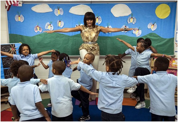 Bí quyết giữ vóc dáng cân đối của Đệ nhất phu nhân Michelle Obama 3