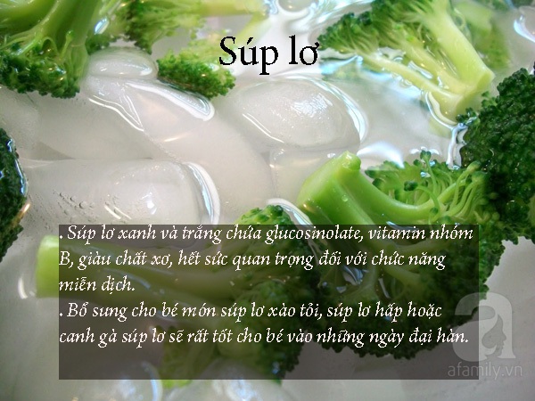 Thực phẩm giữ ấm trong những ngày lạnh