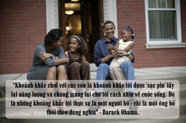 Obama dạy con