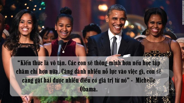 Obama dạy con